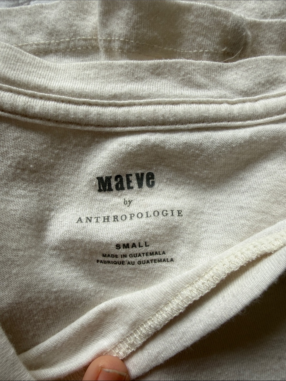 Anthropologie Maeve Graphic Muscle Tee Size Small - Picture 3 of 3